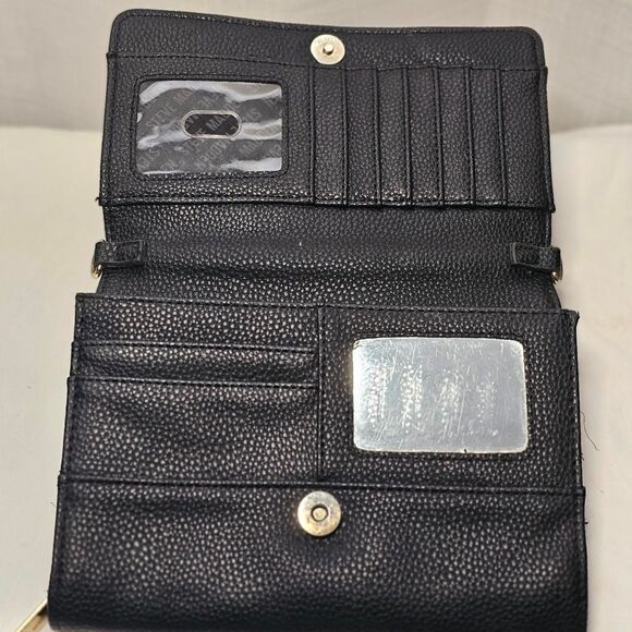 Steve Madden Rainbow Logo Front Flap Crossbody - Picture 3 of 5